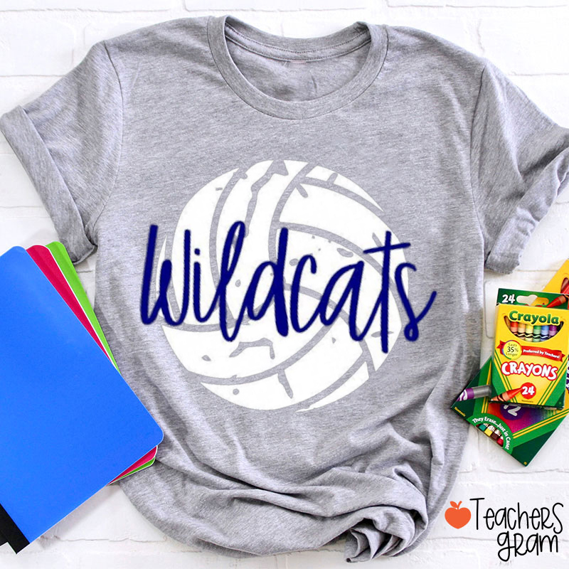 Personalized Mascot  And Sport Game Day Teacher T-Shirt