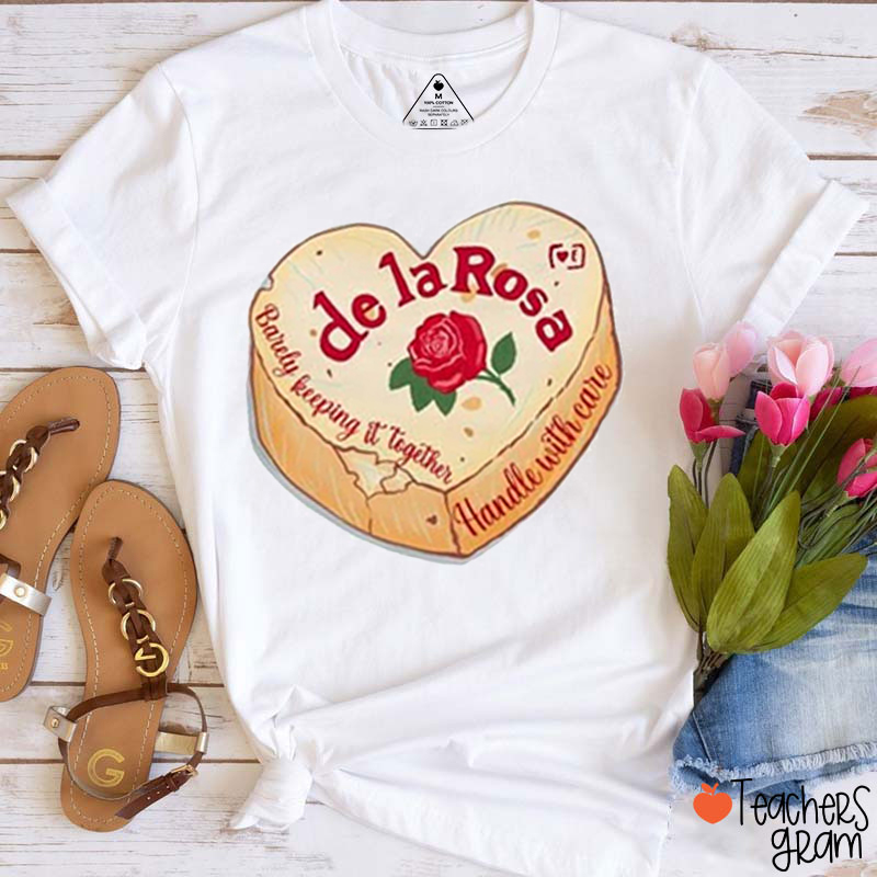 De La Rosa Valentines Day Spanish Teacher T-Shirt