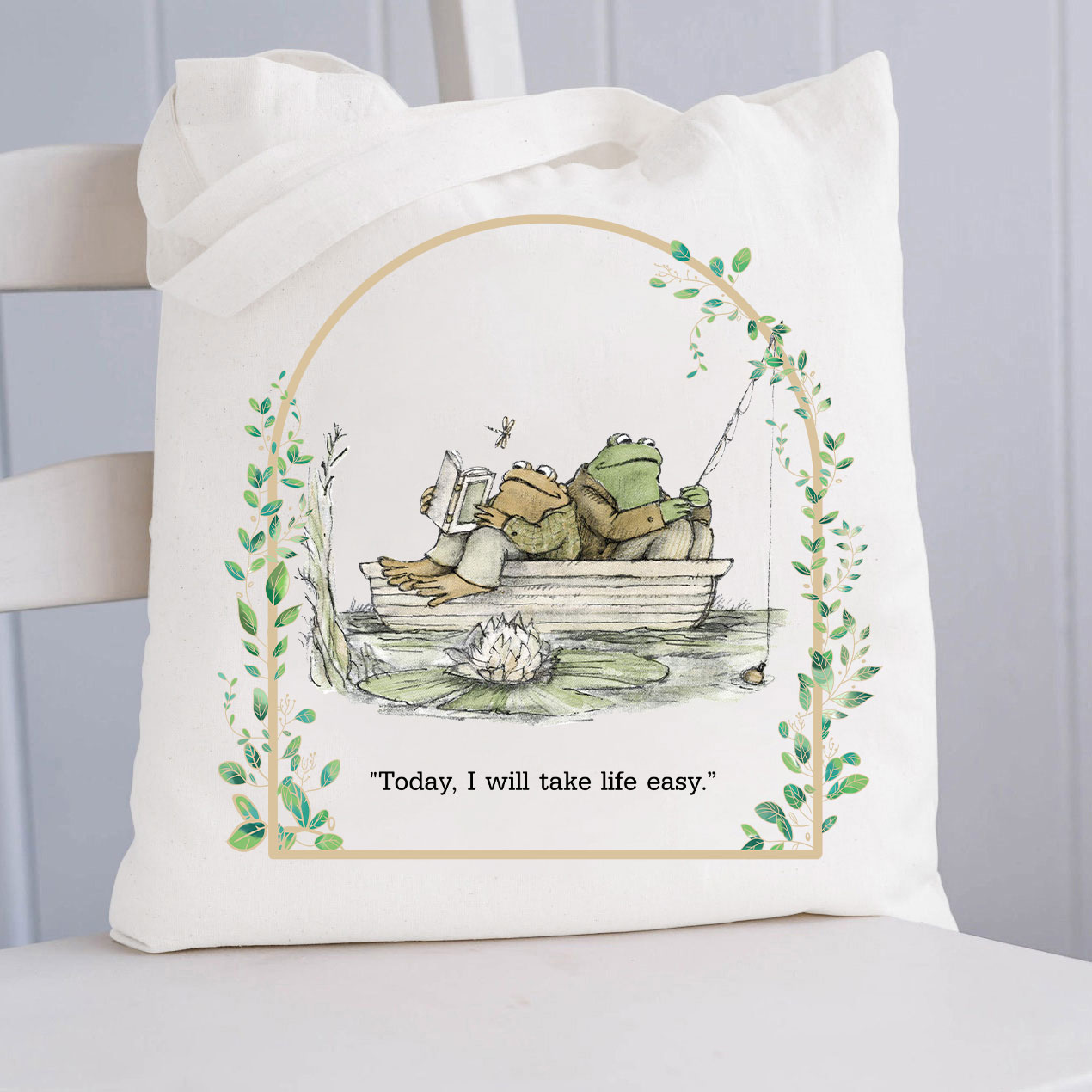 Today I Will Take Life Easy Tote Bag