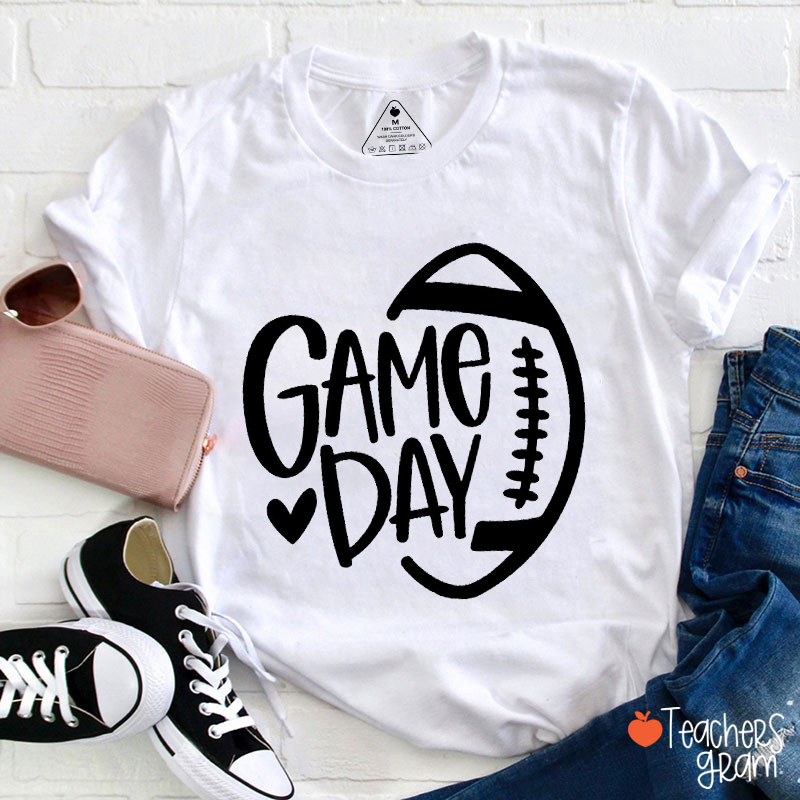 Personalized Sport Game Day Teacher T-Shirt