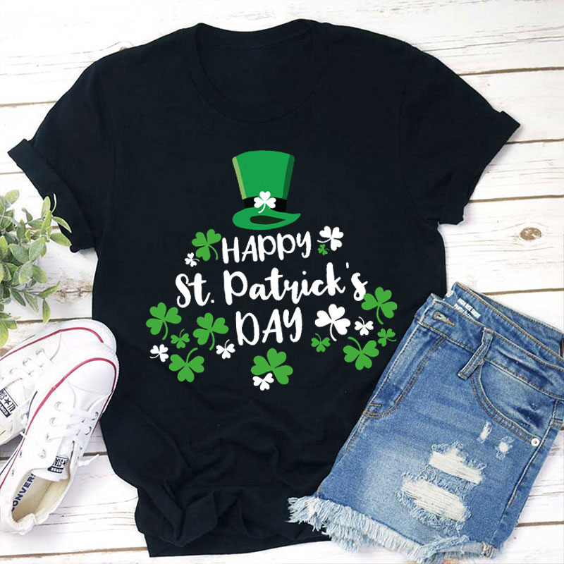 Lucky St Patrick's Day Teacher T-Shirt