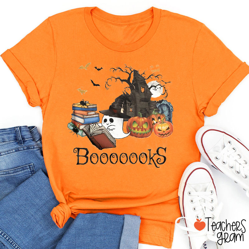 Booooks Teacher T-Shirt