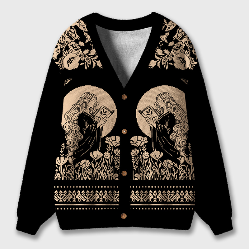 The Reader Teacher Ugly Cardigan Sweaters