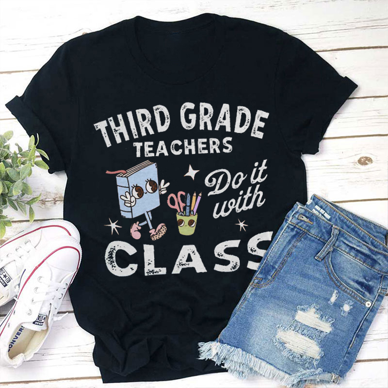 Personalized Do It With My Class Teacher T-Shirt