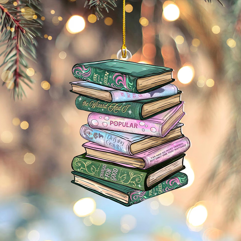 Delying Gravity Changed For Good Teacher Acrylic Christmas Ornament