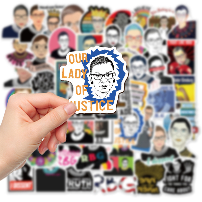 52 PCS Feminist Judge Teacher Stickers