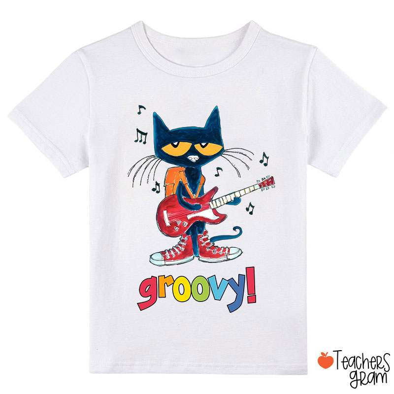 Blue Cat Groovy Class T-Shirt