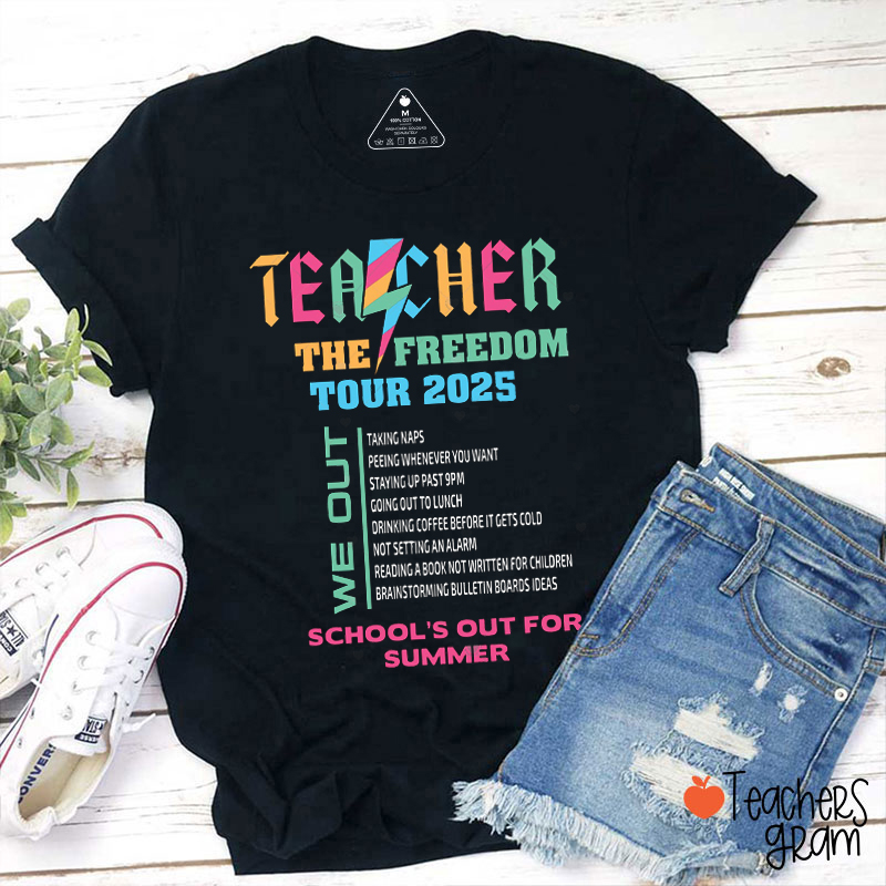 Teacher Summer Tour Teacher T-Shirt