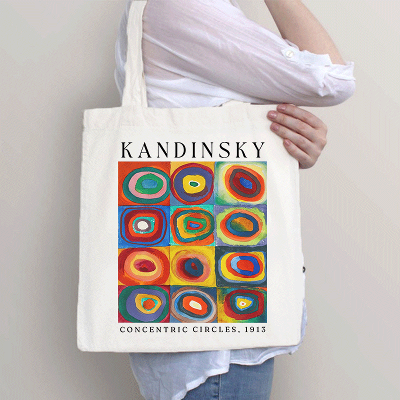 Colorful Circles Tote Bag