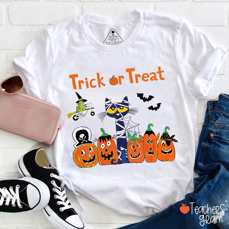 Trick Or Treat Teacher T-Shirt