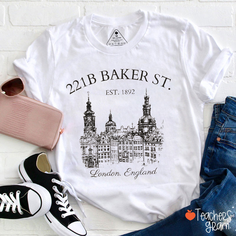 Baker London England Teacher T-Shirt