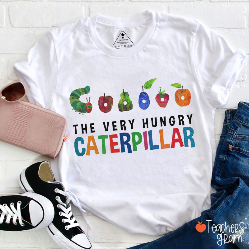 Fruits And Hungry Caterpillar Teacher T-Shirt