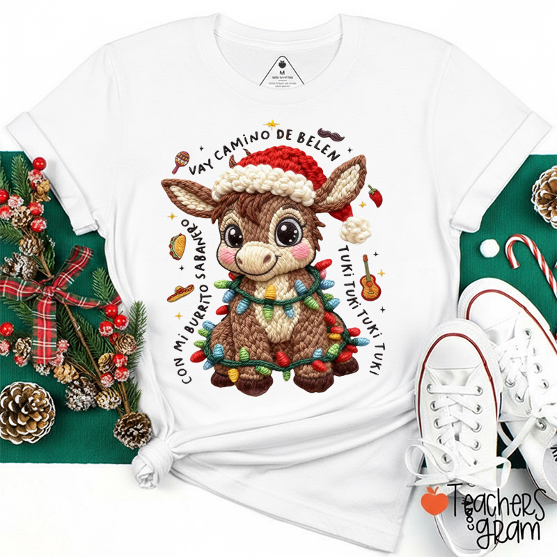 Faux Yarn Tuki Tuki Tuki Tuki Spanish Teacher T-Shirt