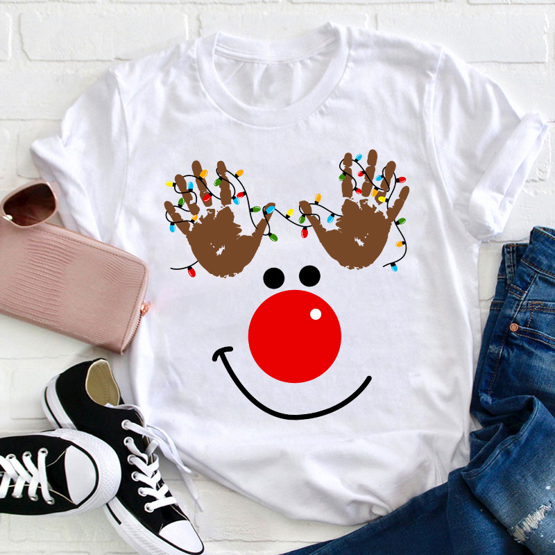 This Is My Christmas Elk Teacher T-Shirt