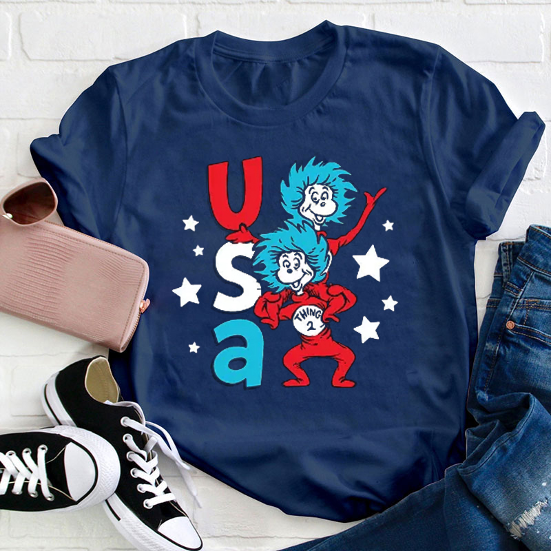 USA Things Teacher T-Shirt