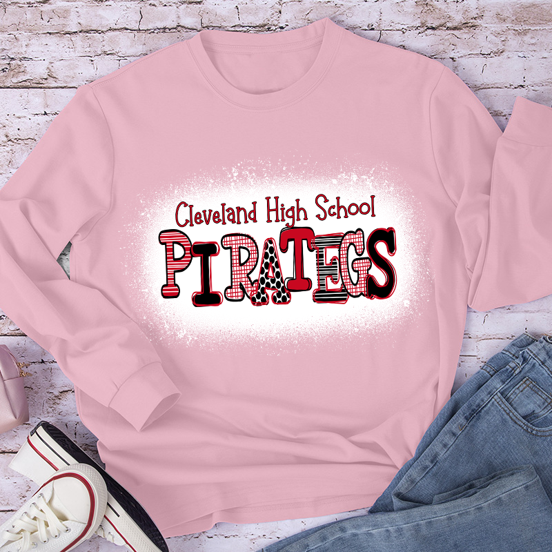 Personalized Hooray I Cheer For Them Teacher Long Sleeve T-Shirt