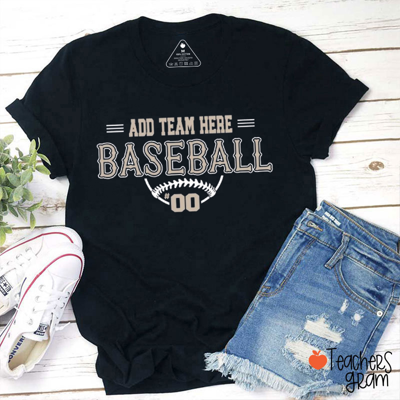 Personalized Team Name Sport Teacher T-Shirt