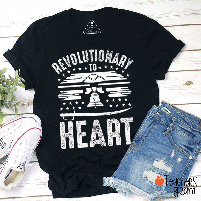 Revolutionary Heart Teacher T-Shirt