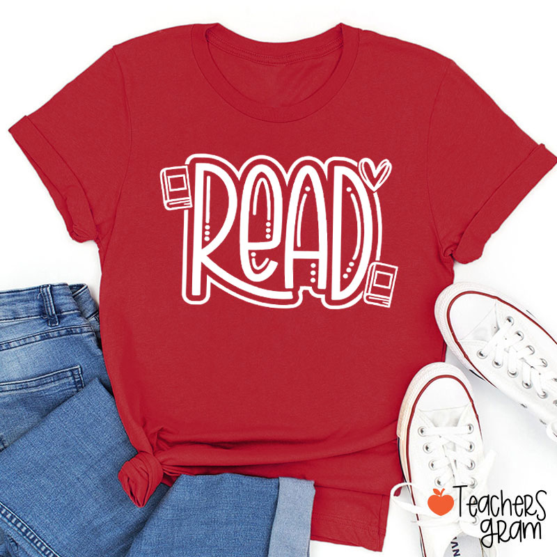 Book Lover Read Teacher T-Shirt