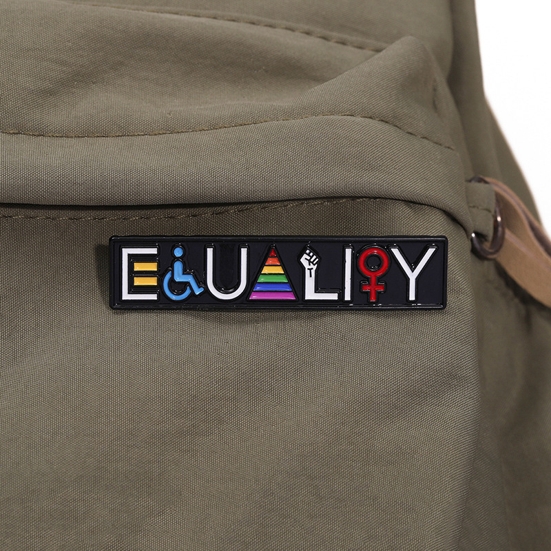 Equality Hurts No One Teacher Pin