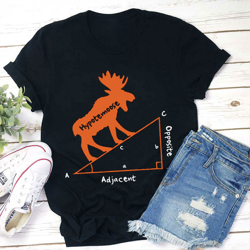 Hypotemoose Adjacent Opposite Teacher T-Shirt