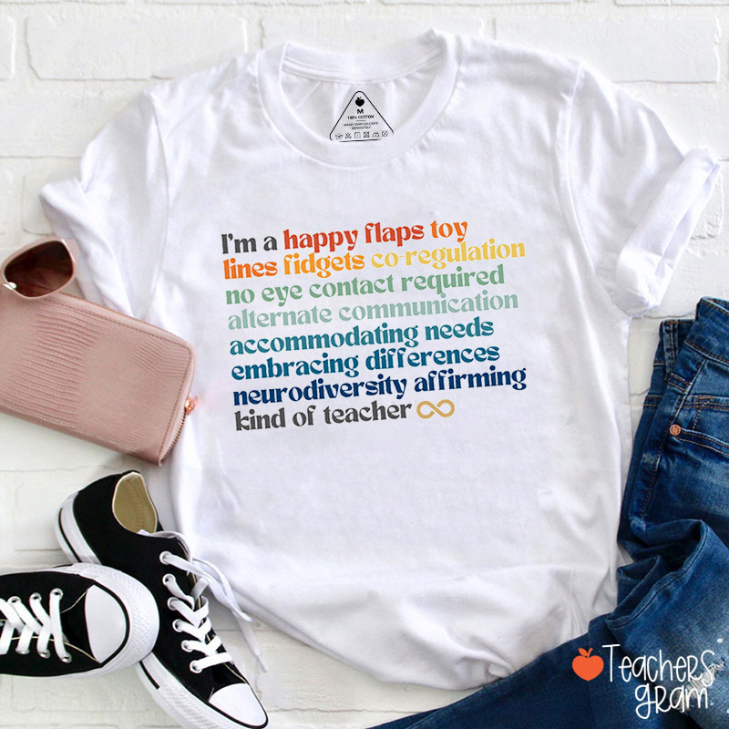 Neurodiversity Affirming Teacher T-Shirt