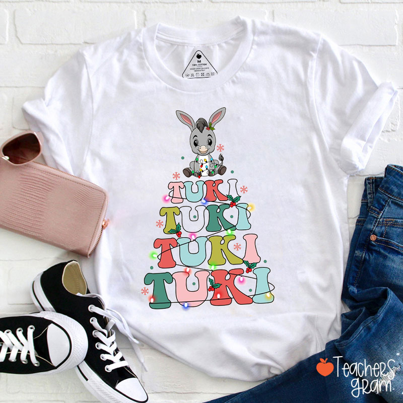 Tuki Tuki Donkey Spanish Teacher T-Shirt