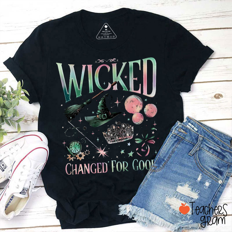 Gravity Wizard Changed For Good Teacher T-Shirt