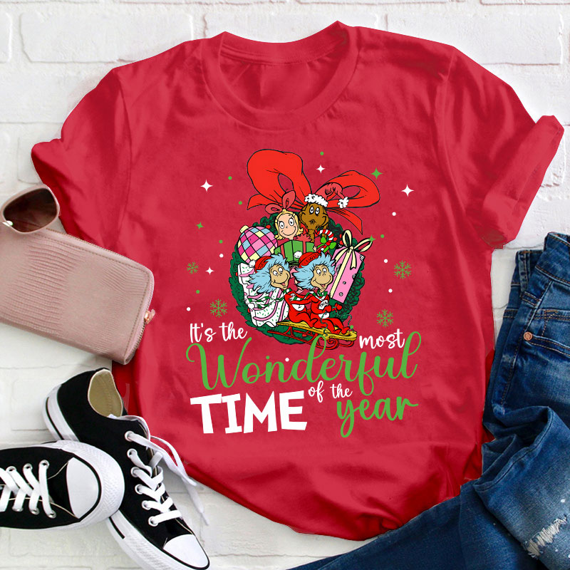 It's The Most Wonderful Time Of The Year Teacher T-Shirt