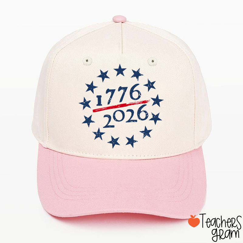 USA 250th Anniversary Teacher Baseball Cap