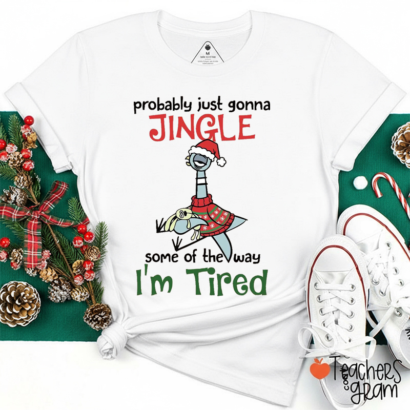 Probably Just Gonna Jingle Pigeon Teacher T-Shirt