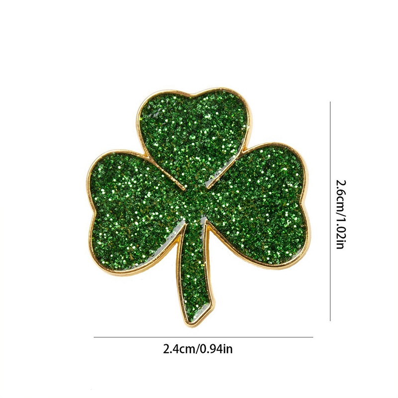 Irish Shamrock Teacher Pin