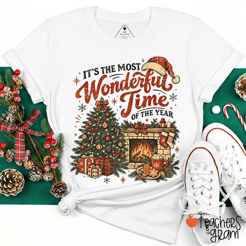 It's The Most Wonderful Time Of The Year Teacher T-Shirt