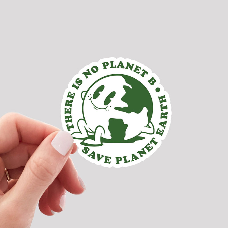 There Is No Planet B Save Planet Teacher Stickers
