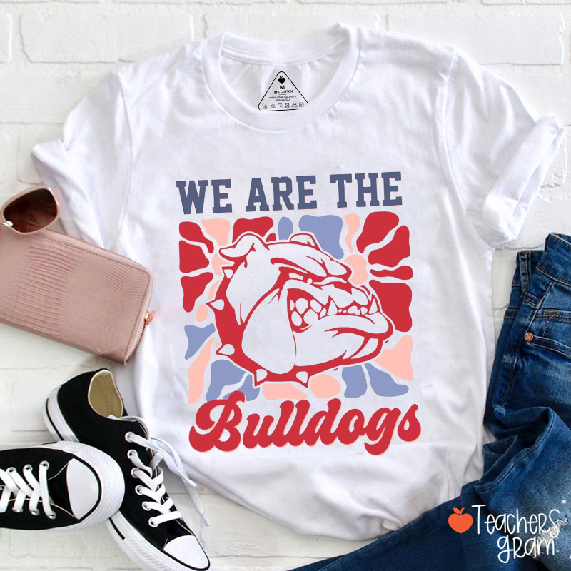 Personalized Mascot Floral We Are Mascot Teacher T-Shirt