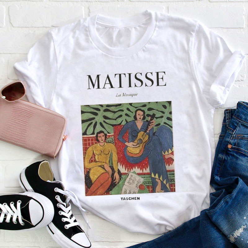 The Music Painting Art Teacher T-Shirt