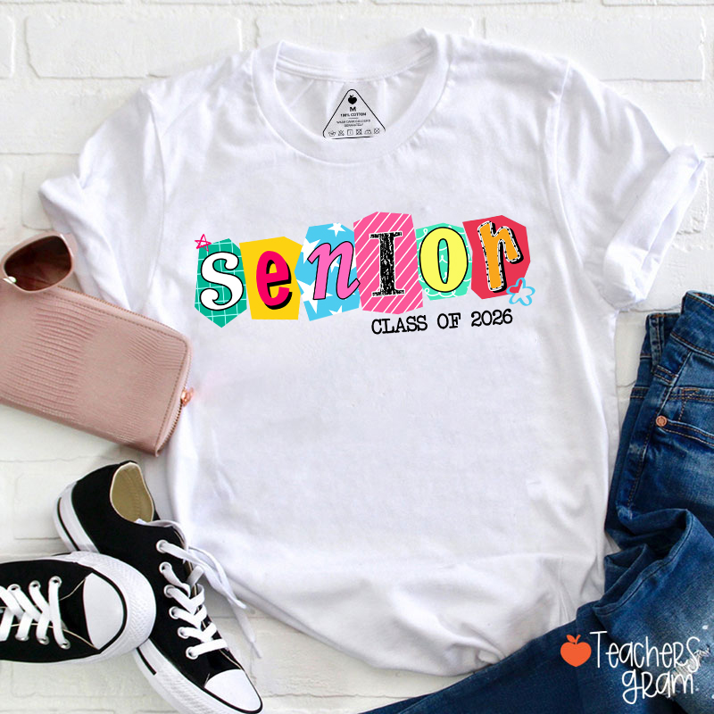 Personalized Senior Graduation Season Teacher T-Shirt