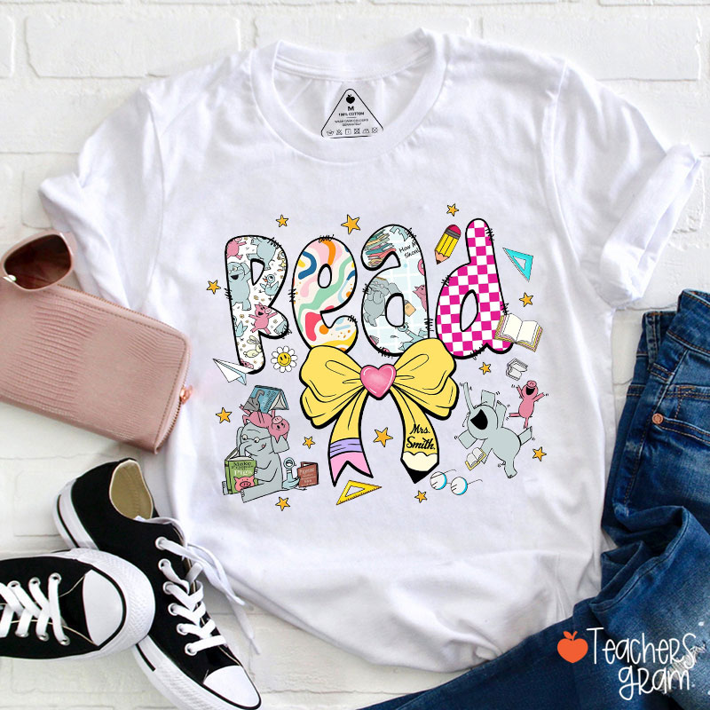 Read Lover Children's Books Teacher T-Shirt