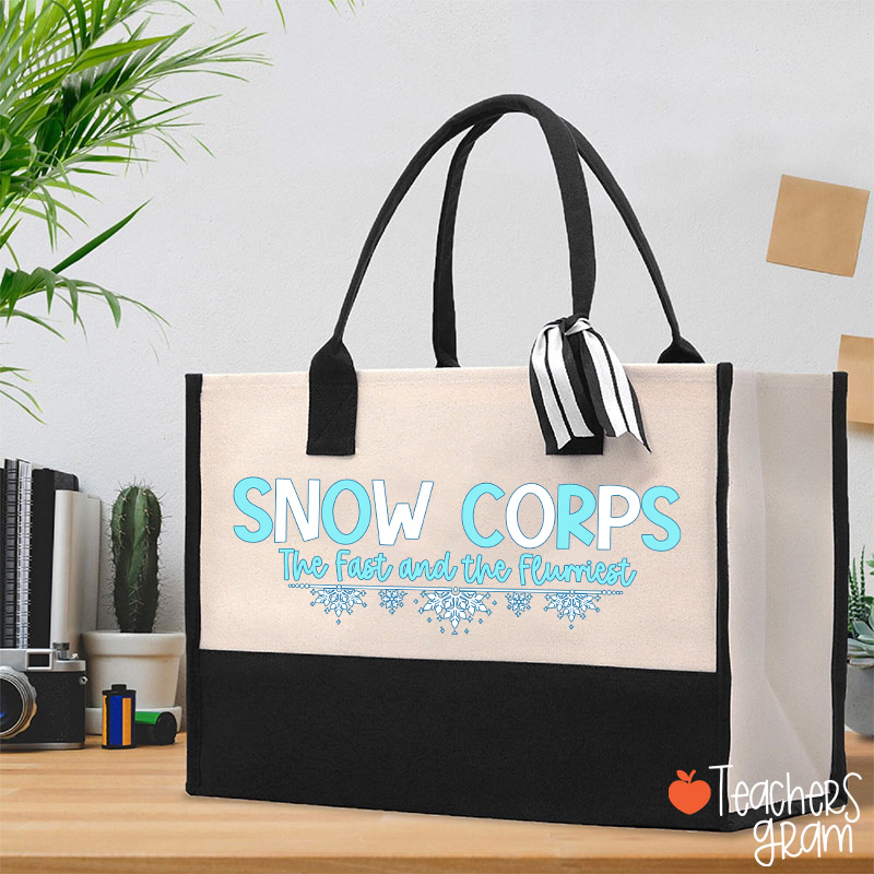 Snow Corps The Fast And The Furriest Teacher Cotton Tote Bag
