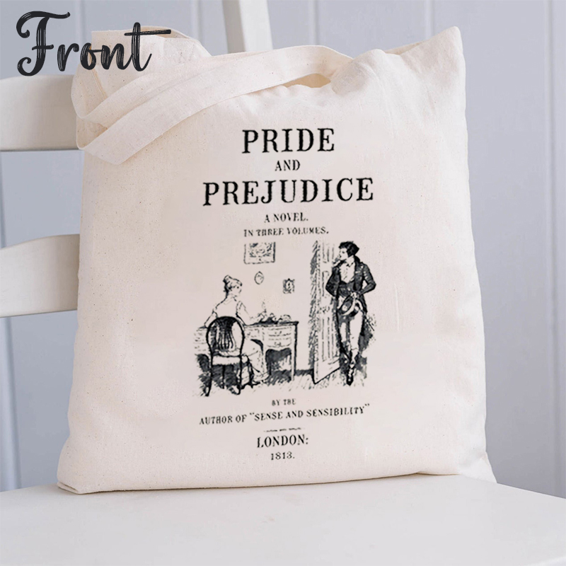 Pride And Prejudice Jane Austen Teacher Two Sided Tote Bag