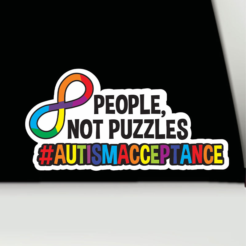 People Not Puzzle Teacher Stickers