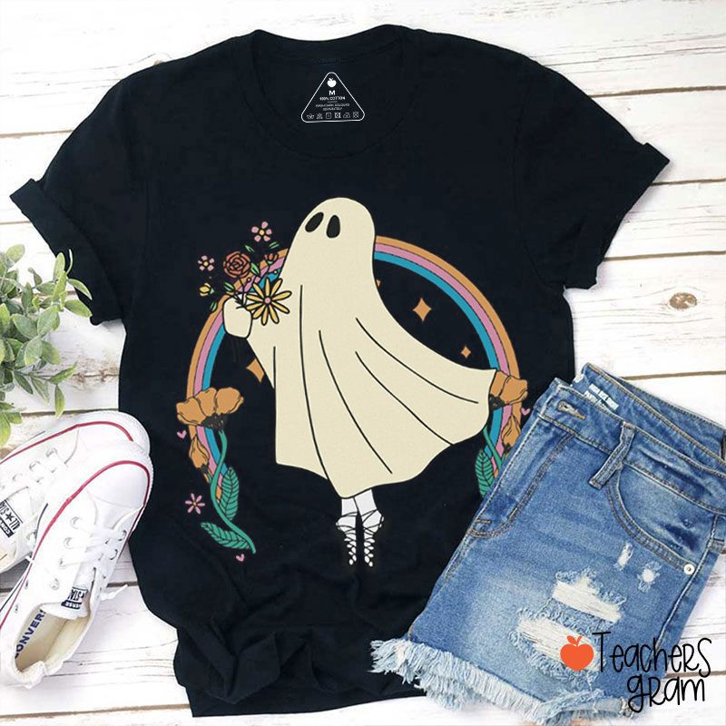 Elegant Dance Ghost Teacher T-Shirt