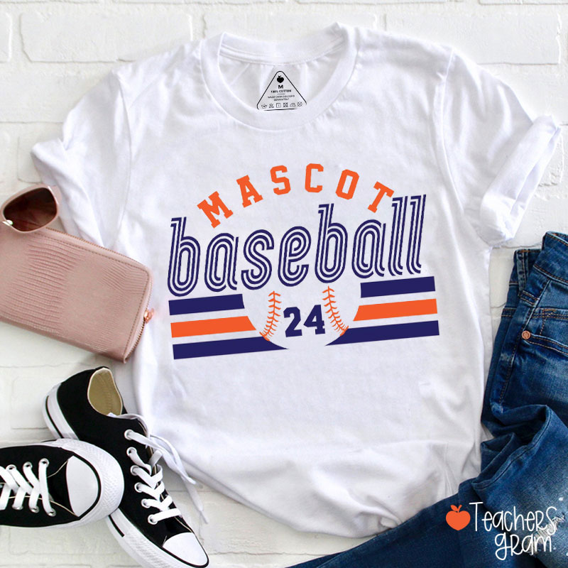 Personalized Mascot And Sport Game Day Teacher T-Shirt