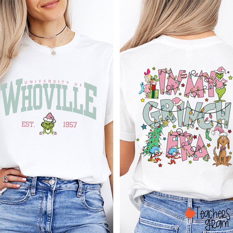 In My Mean Guy Era Teacher Two Sided T-Shirt