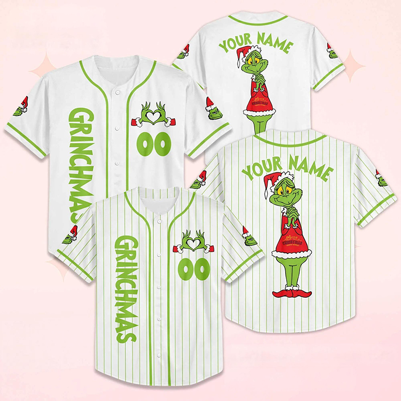 Personalized Name Ang Number Heart Mean Guy Teacher Baseball Jersey