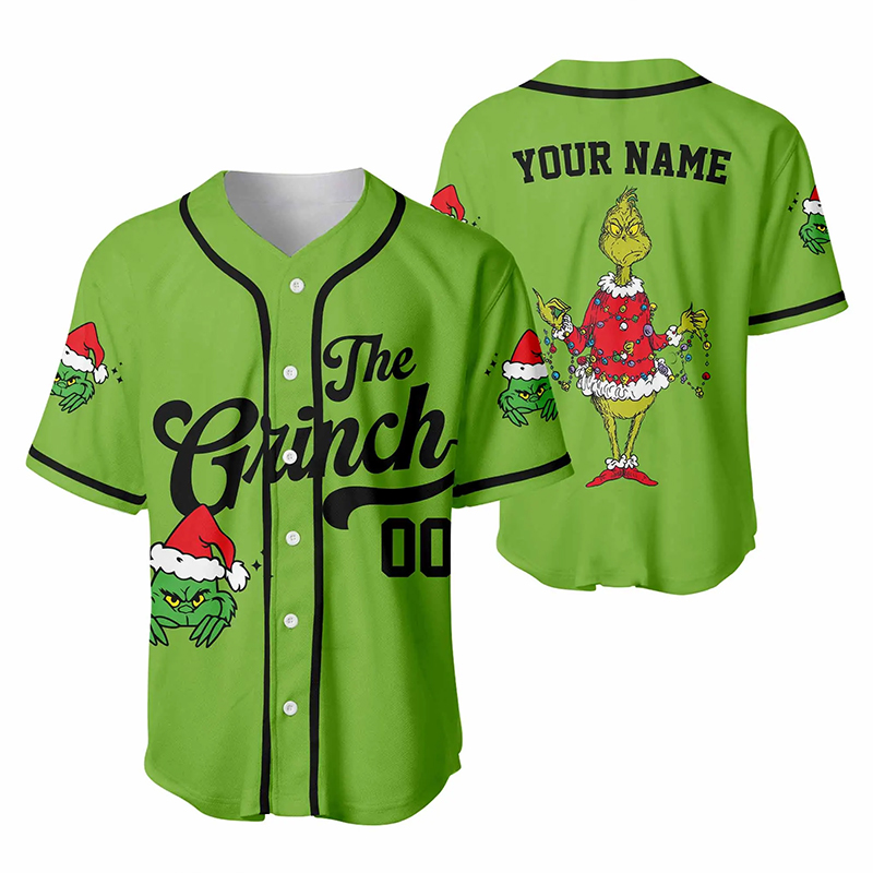 Personalized Name And Number Mean Guy Teacher Baseball Jersey