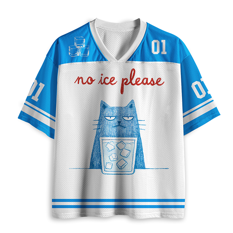 Personalized No Ice Please Teacher Mesh Jersey