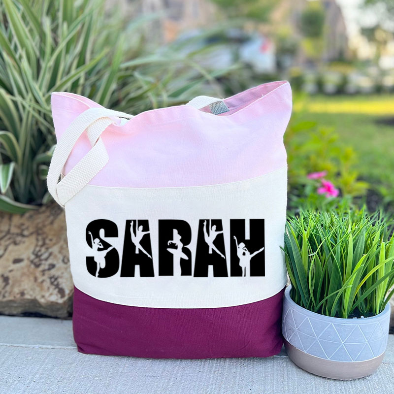 Personalized Art Teacher Tote Bag