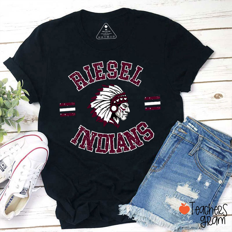 Personalized Mascot Game Day School Spirit Teacher T-Shirt
