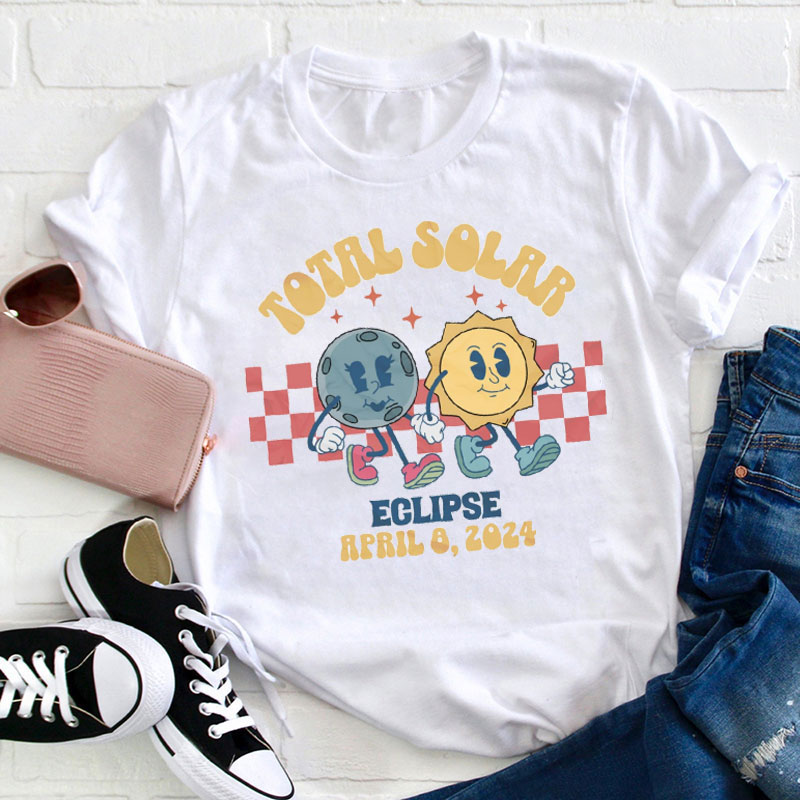 Total Solar Eclipse Funny Teacher T-Shirt